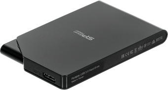 Жесткий диск Silicon Power USB3.0 1TB SP010TBPHDS03S3K S03 Stream 2.5" черный - купить недорого с доставкой в интернет-магазине