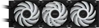 Система водяного охлаждения Gigabyte Aorus Waterforce II 360 ARGB Soc-AM5/AM4/1200/1700/1851 черный 4-pin 12.8-36.9dB Al Ret (GP-AORUS WATERFORCE II 360) - купить недорого с доставкой в интернет-магазине