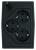 Источник бесперебойного питания Ippon Back Basic 1050S Euro 600Вт 1050ВА черный - купить недорого с доставкой в интернет-магазине