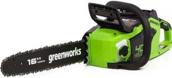 Цепная пила Greenworks GD40CS18 аккум. 3600Вт 4.89л.с. дл.шины:18" (45cm) (2009607) - купить недорого с доставкой в интернет-магазине