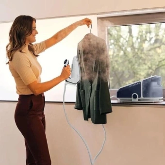 Парогенератор Braun CareStyle 7 IS7282BL 2700Вт синий/белый - купить недорого с доставкой в интернет-магазине