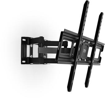 Кронштейн для телевизора Buro MF3 черный 32"-70" макс.40кг настенный поворотно-выдвижной и наклонный - купить недорого с доставкой в интернет-магазине