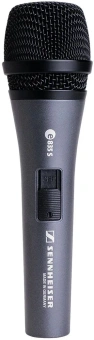 Микрофон проводной Sennheiser E 835-S черный - купить недорого с доставкой в интернет-магазине