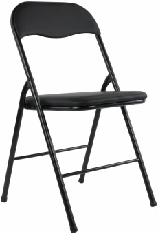 Стул Brabix Golf CF-007 комплект 4шт искусственная кожа черный металл черный на ножках (533032) - купить недорого с доставкой в интернет-магазине