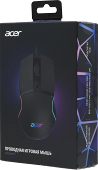 Мышь Acer OMW121 черный оптическая 6400dpi USB 6but (ZL.MCEEE.00U) - купить недорого с доставкой в интернет-магазине