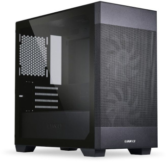 Корпус Lian-Li Lancool 205M Mesh черный без БП mATX 3x120mm 2x140mm 2xUSB3.0 audio bott PSU - купить недорого с доставкой в интернет-магазине