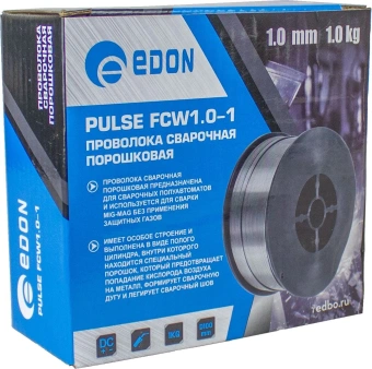 Проволока свар. Edon Pulse FCW1.0-1 D1мм 1000гр (28068) - купить недорого с доставкой в интернет-магазине