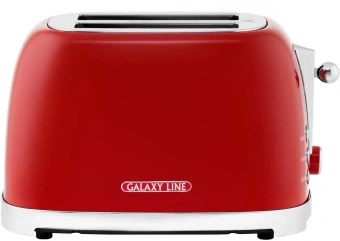 Тостер Galaxy Line GL 2919 900Вт красный - купить недорого с доставкой в интернет-магазине