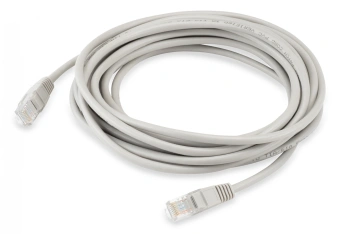 Патч-корд Buro LSZH UTP cat5E 5м серый RJ-45 (m)-RJ-45 (m) (UTP-5E-5M-G-LSZH) - купить недорого с доставкой в интернет-магазине