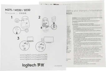 Мышь Logitech M330 Silent Plus белый оптическая 1000dpi silent беспров. USB 2but (910-004926) - купить недорого с доставкой в интернет-магазине