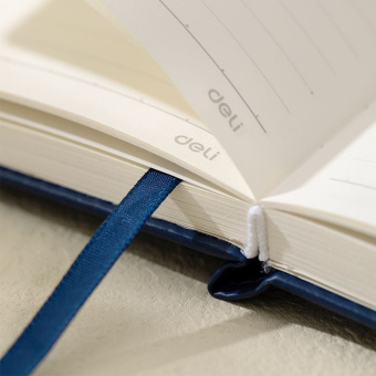 Блокнот Deli LINFINI EN158L A5 210х143мм искусст. кожа 144л линейка твердая обложка ассорти ассорти:син/роз/зел - купить недорого с доставкой в интернет-магазине