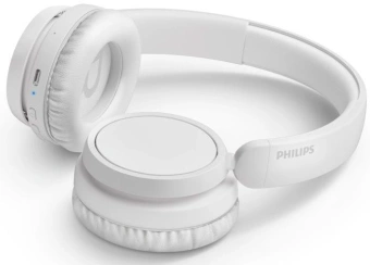 Гарнитура накладные Philips TAH5209 белый беспроводные bluetooth оголовье (TAH5209WT/00) - купить недорого с доставкой в интернет-магазине