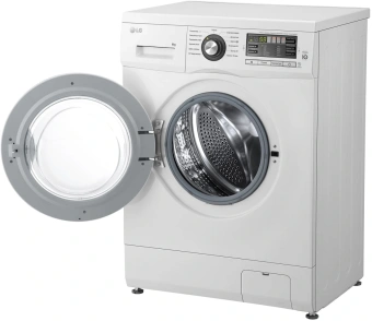 Стиральная машина LG F1096ND3 класс: A загр.фронтальная макс.:6кг белый инвертор - купить недорого с доставкой в интернет-магазине