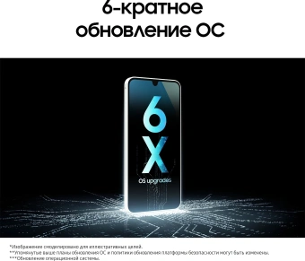 Смартфон Samsung SM-A165F Galaxy A16 128Gb 4Gb мятный моноблок 3G 4G 2Sim 6.7" 1080x2340 Android 14 50Mpix 802.11 a/b/g/n/ac NFC GPS GSM900/1800 GSM1900 TouchSc microSD max1024Gb - купить недорого с доставкой в интернет-магазине