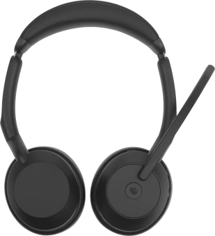 Наушники с микрофоном Jabra Evolve2 55 Link380a MS черный накладные BT оголовье (25599-999-999) - купить недорого с доставкой в интернет-магазине