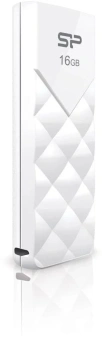 Флеш Диск Silicon Power 16GB Ultima U03 SP016GBUF2U03V1W USB2.0 белый - купить недорого с доставкой в интернет-магазине