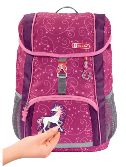 Ранец детский Step By Step Kid Unicorn розовый/фиолетовый 2 предмета - купить недорого с доставкой в интернет-магазине