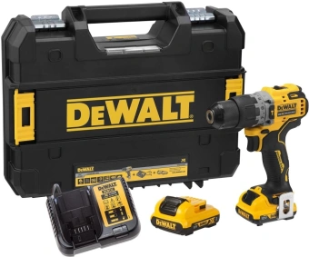 Дрель-шуруповерт DeWalt DCD706D2 аккум. патрон:быстрозажимной - купить недорого с доставкой в интернет-магазине