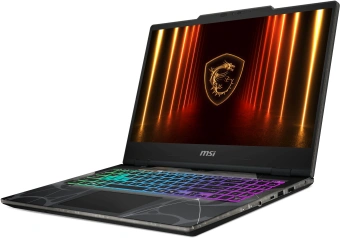 Ноутбук MSI Cyborg 15 B2RWEKG-236XRU Core 5 210H 16Gb SSD1Tb NVIDIA GeForce RTX5050 8Gb 15.6" IPS FHD (1920x1080) FreeDOS black WiFi BT Cam (9S7-15Q342-236) - купить недорого с доставкой в интернет-магазине