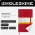 Блокнот Moleskine CLASSIC SOFT QP616F2 Large 130х210мм 192стр. линейка мягкая обложка красный - купить недорого с доставкой в интернет-магазине