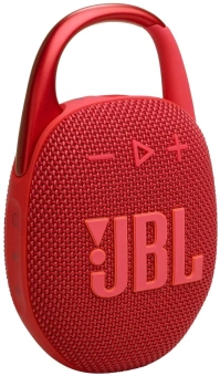 Колонка порт. JBL Clip 5 красный 7W Mono BT 1400mAh - купить недорого с доставкой в интернет-магазине