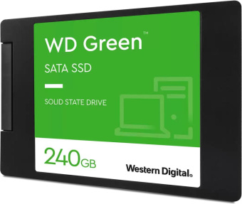 Накопитель SSD WD SATA-III 240GB WDS240G3G0A Green 2.5" - купить недорого с доставкой в интернет-магазине
