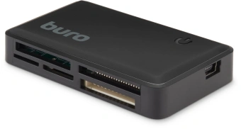 Устройство чтения карт памяти USB2.0 Buro BU-CR-151 черный - купить недорого с доставкой в интернет-магазине