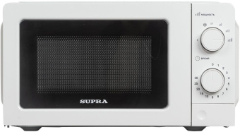 Микроволновая Печь Supra 20MW61 20л. 700Вт белый - купить недорого с доставкой в интернет-магазине