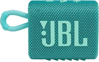 Колонка порт. JBL GO 3 бирюзовый 4.2W 1.0 BT 10м (JBLGO3TEAL) - купить недорого с доставкой в интернет-магазине