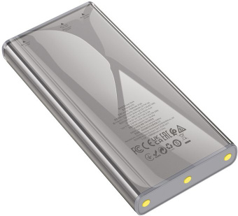 Мобильный аккумулятор Hoco J103 Discovery edition 10000mAh QC/PD 22.5W 5A 2xUSB-A/USB-C серый (J103 DISCOVERY EDITION GRAY) - купить недорого с доставкой в интернет-магазине