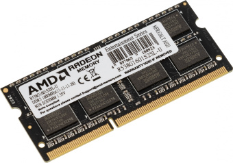Память DDR3L 8GB 1600MHz AMD R538G1601S2SL-U RTL PC3-12800 CL11 SO-DIMM 204-pin 1.35В Ret - купить недорого с доставкой в интернет-магазине