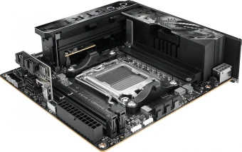 Материнская плата Asus ROG STRIX X870-I GAMING WIFI SocketAM5 AMD X870 2xDDR5 mini-ITX AC`97 8ch(7.1) 2.5Gg RAID+HDMI - купить недорого с доставкой в интернет-магазине