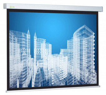 Экран Cactus 187x332см Wallscreen CS-PSW-187x332 16:9 настенно-потолочный рулонный белый - купить недорого с доставкой в интернет-магазине