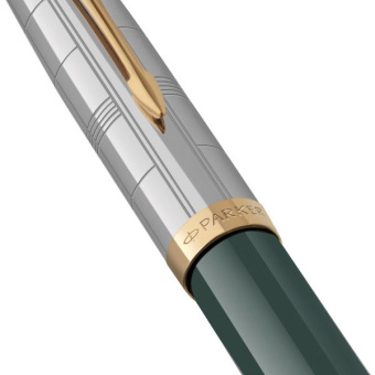 Ручка перьев. Parker 51 Premium (CW2169074) Forest Green GT F сталь нержавеющая подар.кор. - купить недорого с доставкой в интернет-магазине