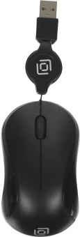 Мышь Оклик 115SR черный оптическая 1000dpi USB для ноутбука 3but (492888) - купить недорого с доставкой в интернет-магазине