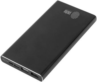 Мобильный аккумулятор Cactus CS-PBFSJT-10000 10000mAh 2.1A 2xUSB черный - купить недорого с доставкой в интернет-магазине