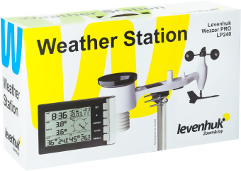 Погодная станция Levenhuk LP240 серебристый/черный - купить недорого с доставкой в интернет-магазине
