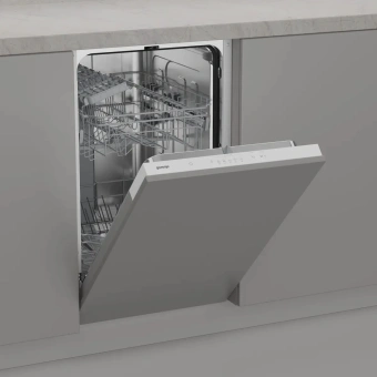 Посудомоечная машина встраив. Gorenje GV522E10WE 1760Вт узкая нержавеющая сталь - купить недорого с доставкой в интернет-магазине