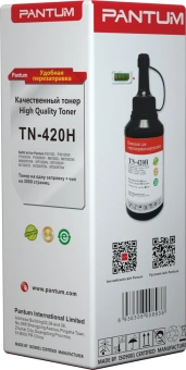 Тонер Pantum TN-420HP черный флакон (в компл.:чип) для принтера Series P3010/M6700/M6800/P3300/M7100/M7200/P3300/M7100/M7300 - купить недорого с доставкой в интернет-магазине