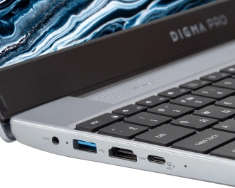 Ноутбук Digma Pro Breve Ryzen 5 Pro 5675U 16Gb SSD512Gb AMD Radeon Graphics 15.6" IPS FHD (1920x1080) Windows 11 Pro silver WiFi BT Cam 4500mAh (DN15R5-ADXW08) - купить недорого с доставкой в интернет-магазине