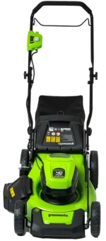 Газонокосилка роторная Greenworks GD40LM46HP (2514407) - купить недорого с доставкой в интернет-магазине