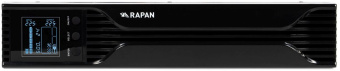 Источник бесперебойного питания Бастион Rapan-UPS 1000-Rack-IN-2X9-E 700Вт 1000ВА черный - купить недорого с доставкой в интернет-магазине