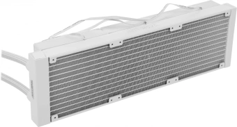 Система водяного охлаждения ID-Cooling Dashflow 360 XT Lite ARGB Soc-AM5/AM4/1151/1200/2066/1700 белый 4-pin 16-34dB Al+Cu 350W Ret (DASHFLOW 360 XT LITE WHITE) - купить недорого с доставкой в интернет-магазине