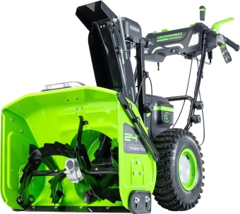 Снегоуборщик электр. Greenworks GD82ST56 5.2кВт - купить недорого с доставкой в интернет-магазине