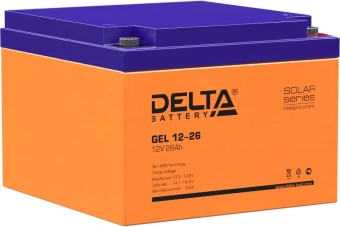 Батарея для ИБП Delta GEL 12-26 12В 26Ач - купить недорого с доставкой в интернет-магазине