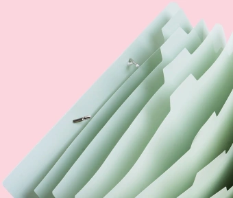 Папка-портфель Deli Colorful EF615 на резинке 8 отдел. A4 полипропилен ассорти - купить недорого с доставкой в интернет-магазине