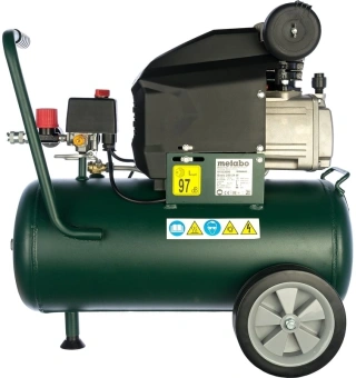 Компрессор поршневой Metabo Basic 250-50 W OF безмасляный 120л/мин 50л 1500Вт - купить недорого с доставкой в интернет-магазине