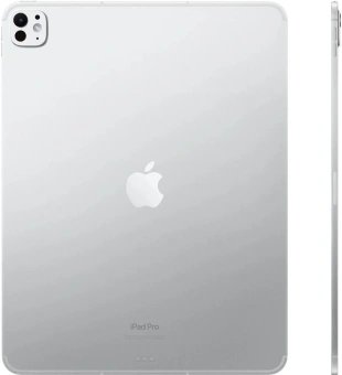 Планшет Apple iPad Pro 2025 A3357 M5 9C RAM12Gb ROM512Gb 11" OLED 2420x1668 iOS серебристый 12Mpix 12Mpix BT WiFi 10hr - купить недорого с доставкой в интернет-магазине