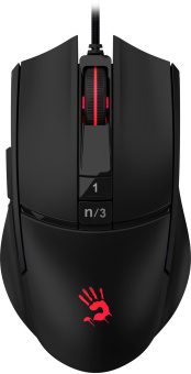 Мышь A4Tech Bloody L65 Max черный оптическая (12000dpi) USB (6but) - купить недорого с доставкой в интернет-магазине
