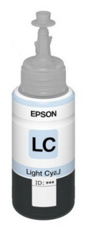 Чернила Epson 673 C13T67354A светло-голубой 70мл для Epson L800 - купить недорого с доставкой в интернет-магазине